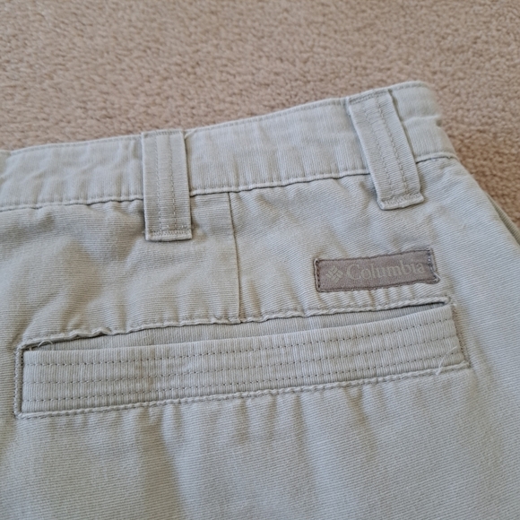 Men's Columbia Pants Lander Canvas Pants Utility Beige 36x34 AM8431 - Picture 10 of 13